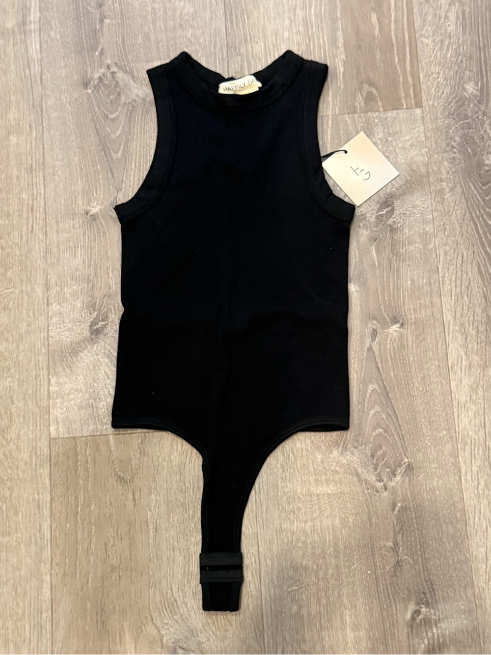 Black Bodysuit by Happily Grey